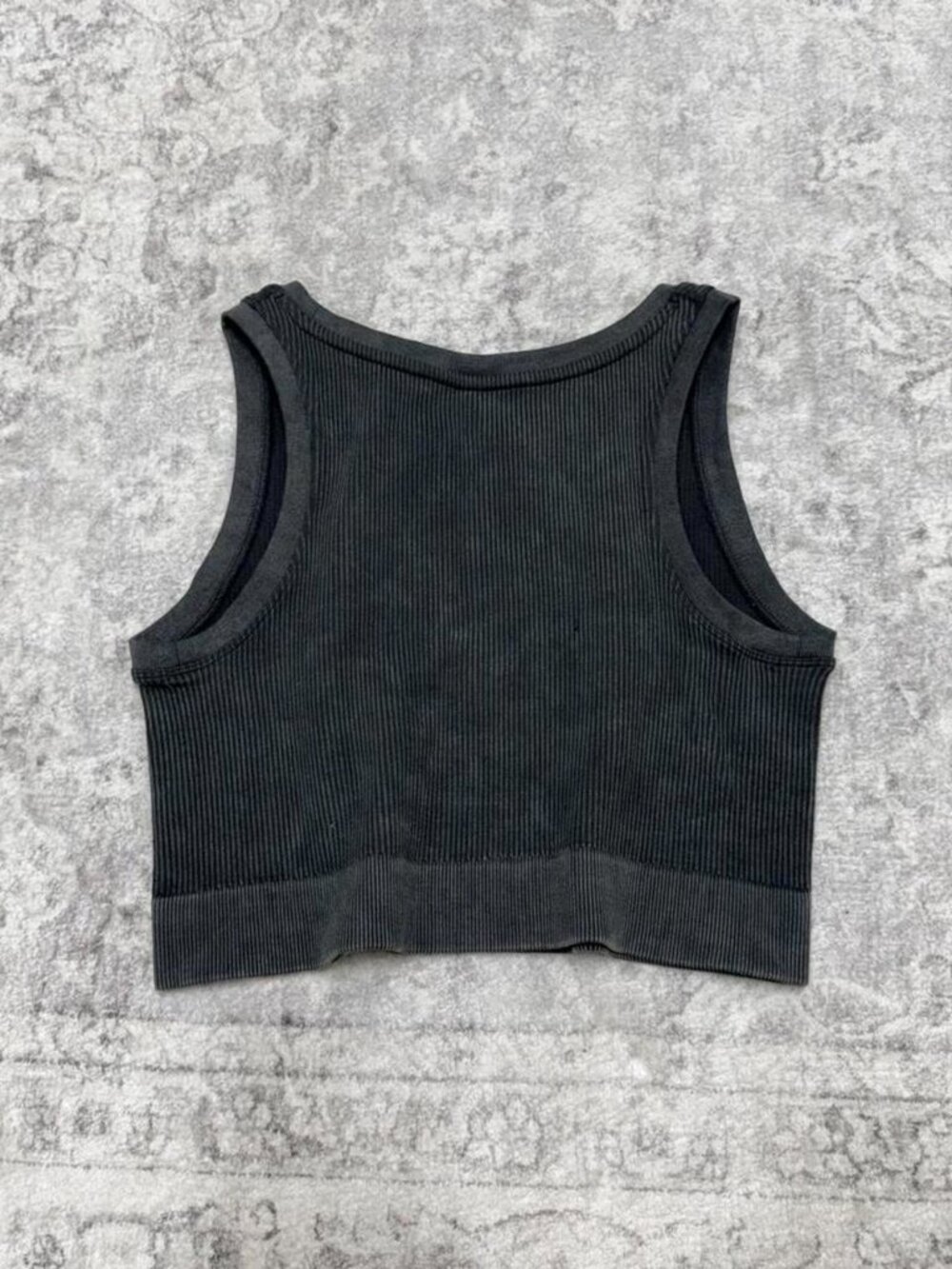 Offline by Aerie ribbed tank top faded grey - Picture 3 of 5